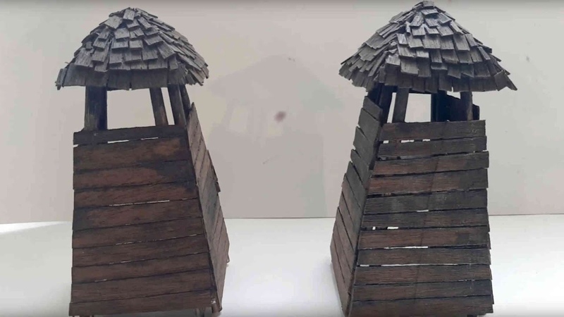 Создание диорамы «Башня заставы»