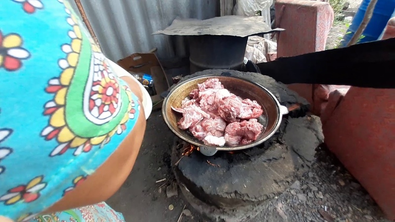 Тушонка из баранины часть1