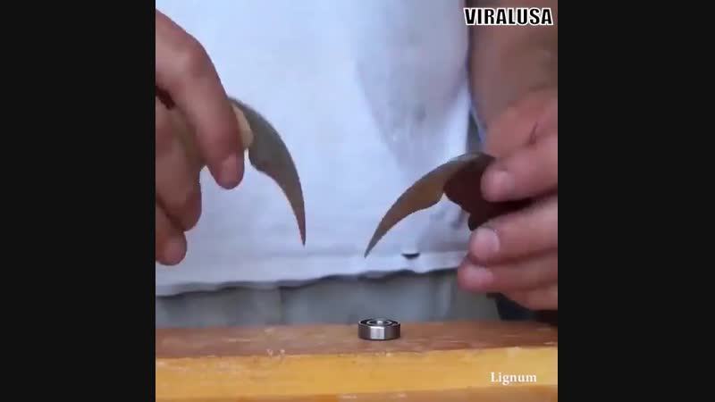 Ножи мини керамбиты инь-янь