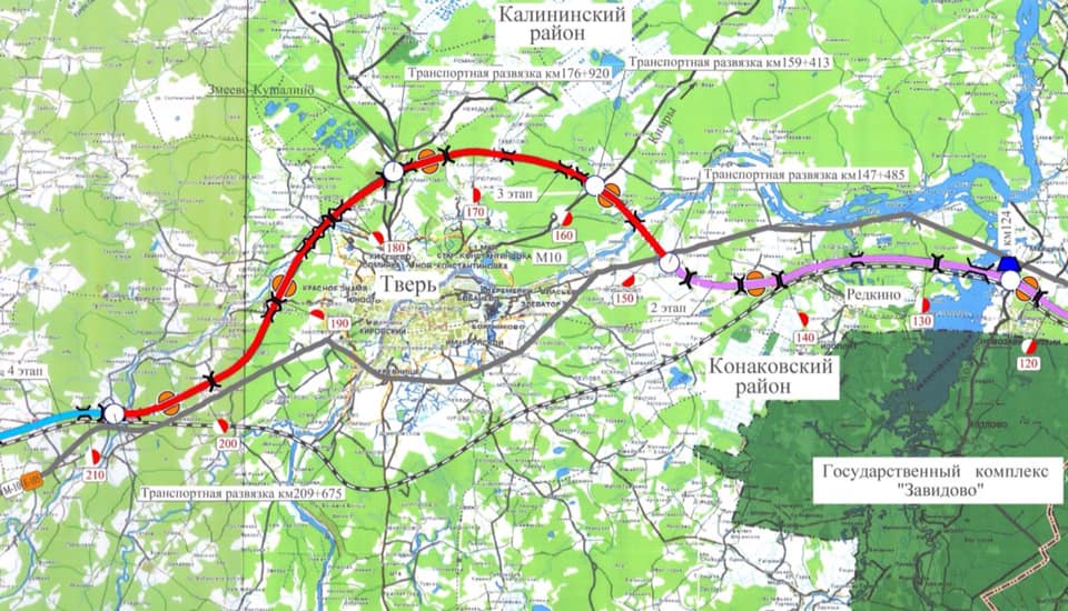 Последний элемент трассы М-11 «Нева» будет построен в 2023 году