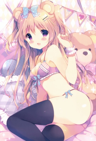 Sexy anime messy cute